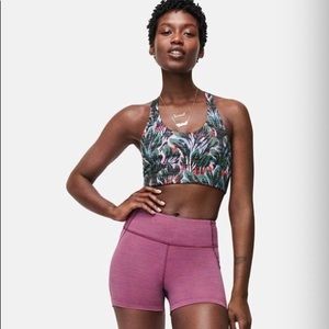 outdoor voices techsweat shorts in Mulberry XL